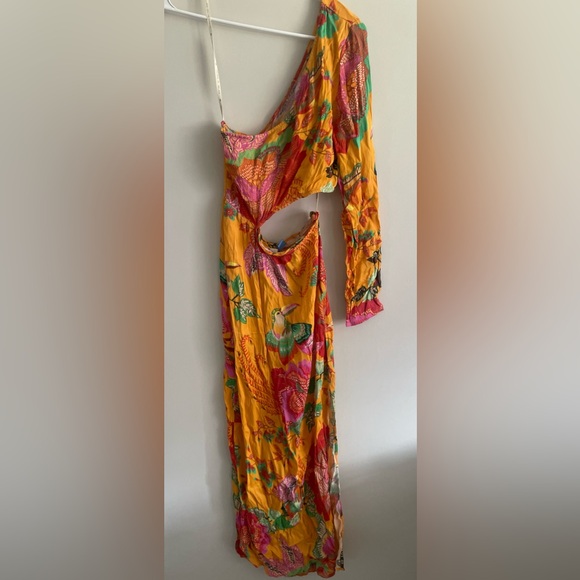 Farm Rio Single-Shoulder Printed Maxi Dress - Picture 5 of 8